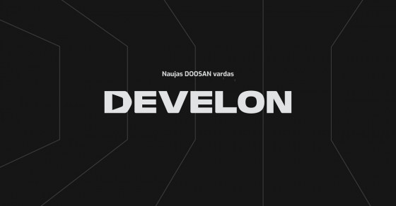 Naujas DOOSAN vardas – DEVELON.