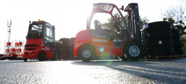 MI series MANITOU forklift truck. Different lifting capacities (from 1.5 to 10 tons).