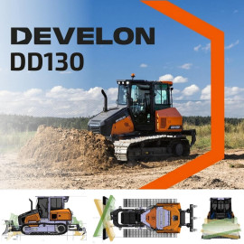 DEVELON buldozeris DD130. 