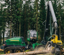 JOHN DEERE 1270H – naujos kartos medkirtės.